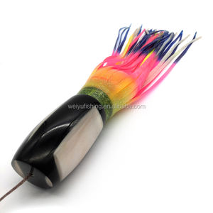 Leurre de pêche en mer profonde, pêche à la traîne, résine d'ormeau, ciblant le marlin, le thon, le wahoo, le poisson-volant, gros gibier pour la dorade, le saumon - Product Image 2