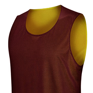 Breathable Training Sportswear Vest Jersey Sublimation Lightweight Vest Custom Logo Good Quality Polyester Mesh Basketball Vest - Product Image 2