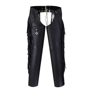 2026 New Design Windproof Leather <b>Chaps</b> for Men Plus Size Solid Color Factory Made by Professional Manufacturer - Product Image 6