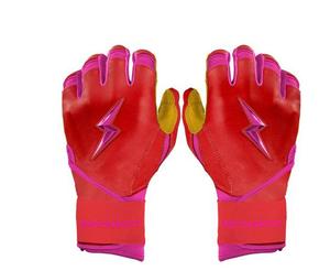 Guantes de Bateo de Cuero Max Clark Signature Series Bruce Bolt de Puño Largo, Alta Calidad, Personalizables, Múltiples Colores, para Adultos y Jóvenes - Product Image 3