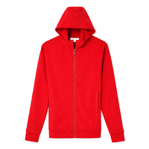 Sudadera con capucha unisex con cremallera |   Sudadera de Manga Larga de Color Sólido para Otoño |   Con capucha informal |   Venta al por Mayor OEM Personalizada al por Mayor - Product Image 4