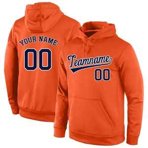 Sweat à capuche de hockey sur glace personnalisé OEM 100% polyester unisexe à manches longues avec impression par sublimation pour adulte - Product Image 1