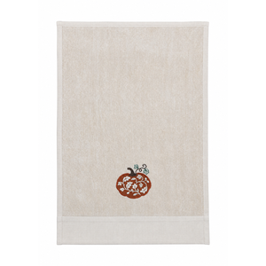 High Quality Custom Pumpkin Embroidered <b>Tea</b> <b>Towel</b> Eco-Friendly Quick-Dry Kitchen <b>Tea</b> <b>Towels</b> Wholesale From India. - Product Image 5
