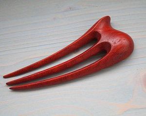 Wooden U Shape Hair Forks Handmade Natural Wood Hair <b>Pins</b> For Women Bun Stick Hair Accessories - Product Image 4