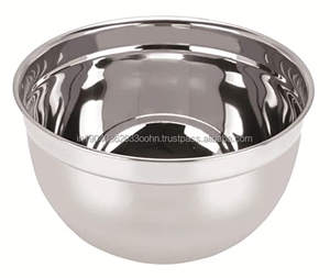 Bols de service en métal écologiques modernes argentés pour la table à manger, décoration de cadeaux, prix de gros, qualité standard - Product Image 1