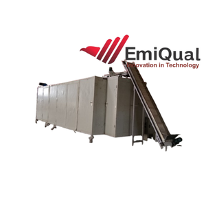 Système de séchage sous vide continu haute capacité 1200 kg pour la transformation alimentaire avec chauffage électrique et moteur - Product Image 3