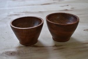 Nouveau style de bols ronds en bois, assiettes de service en gros pour la maison, la cuisine, l'hôtel et l'usage domestique - Product Image 6