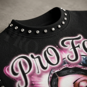 เสื้อกล้ามทรงใหม่ล่าสุด แต่งขอบเอวแบบริบ ลายกราฟิกพิมพ์เอง สไตล์สตรีทแวร์ พังก์ ดีไซน์ลำลองสำหรับฤดูร้อน รับผลิตแบบ OEM ODM - Product Image 4