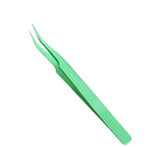 2026 New Style Stainless Steel Eyelash Extension Tweezers Precision Pointed Tip <b>Tool</b> for Volume Lash Application - Product Image 1