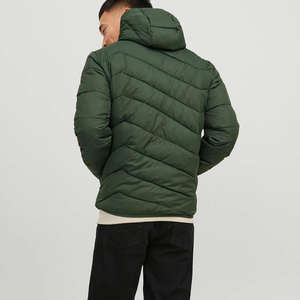 แจ็คเก็ตพัฟเฟอร์ผู้ชายรุ่นใหม่ปี 2024 ออกแบบเองได้ คุณภาพสูง วัสดุกันน้ำ ซิปยาว สวมใส่สบาย ระบายอากาศได้ดี แบบสองด้าน - Product Image 3