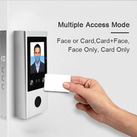 Terminal Biométrico de Reconocimiento Facial para Control de Asistencia, Reloj de Punto a Punto con WiFi, Máquina de Control de Asistencia con Huella Dactilar para Empleados