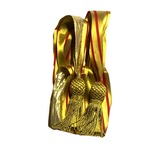 Cinturones y fajas OEM al por mayor, cinturón de uniforme personalizado, faja de cintura con borlas hecha a mano con servicio OEM - Product Image 2