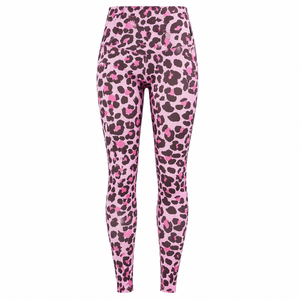 Leggings de Yoga de Cintura Alta con Estampado de Leopardo para Mujer, Pantalones de Yoga Elásticos, Leggings de Gimnasio, Ropa Deportiva, Pantalones de Running OEM - Product Image 2