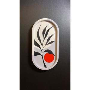 Bandejas Decorativas de Resina Ovaladas y Redondas de Diseño para Interiores de Hogares de Lujo - Product Image 5