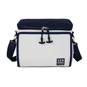Zipper Closure Camouflage SENDA Insulated 15L Polyester Portable Classic Style Cooler Bag for Picnic Food Storage - Product Image 2