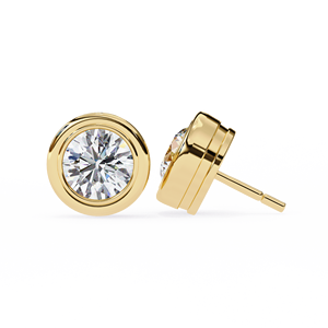 Pendientes Velora Diamond Glow Solstice Shine Elara Luxe, Chapados en Oro de 18k, Certificados por IGI, Corte Brillante Cultivado en Laboratorio, Modernos, para Aniversario - Product Image 2