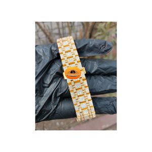 Montre Homme de Luxe Personnalisée à Quartz, Boîtier Carré Style Vintage, Test Diamant Approuvé, Moissanite VVS1, Acier Inoxydable, Étanche - Product Image 4