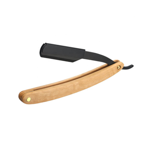 Wholesale Vintage <b>Straight</b> Barber <b>Razor</b> Stainless Steel Metal Handle Folding Shaving Tool Custom Branding OEM - Product Image 1
