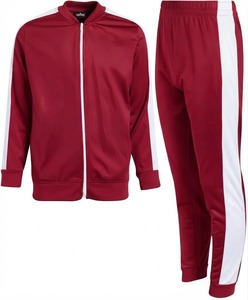 Tracksuit for Men Wholesale Price <b>Cheap</b> Tracksuits Sportswear for Men Custom Two Tone Slim Fit 100% Cotton Track <b>Suit</b> for Men - Product Image 1