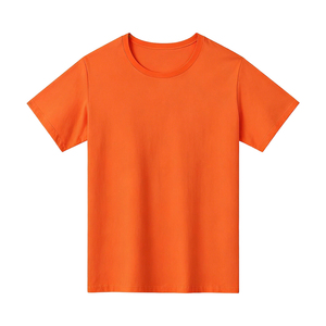 Custom Cotton T <b>Shirt</b> Short Sleeve Casual Top With Personalized Logo For Men And Women - Product Image 4