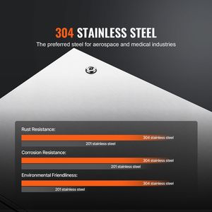 Scatola Elettrica da Parete per Esterni in Acciaio Inox 304, 61x51x20 cm, per Protezione di Dispositivi Elettronici e Strumenti - Product Image 3