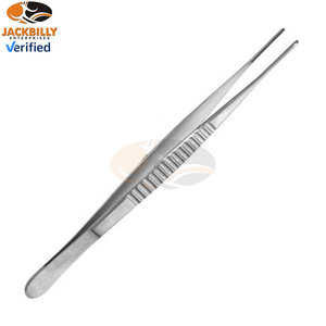 JACKBILLY Pince vasculaire atraumatique en acier inoxydable, instrument chirurgical manuel de précision, certifié CE Classe I pour tissus - Product Image 6