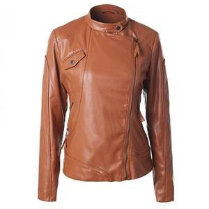 Chaquetas de Cuero Personalizadas para Mujer, Chaqueta de Cuero Vintage de Invierno, Chaqueta de Cuero Premium para Mujer - Product Image 3