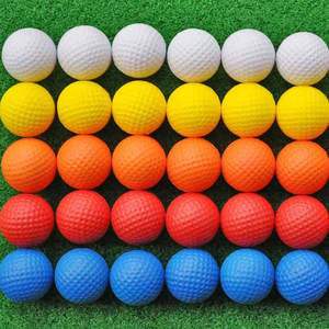 Pelotas de golf de caucho flexible de calidad premium para práctica segura en interiores, construcción de superficie resistente a arañazos - Product Image 4