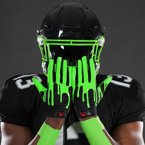 Gants de football américain, protection sportive, ajustement confortable, usage professionnel, design personnalisable, logo par Burhan Sports - Product Image 6