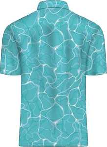 Polo personnalisé en sublimation, tissu respirant de haute qualité, vêtements de sport légers, idéal pour les équipes, les clubs, les marques, usine OEM. - Product Image 2