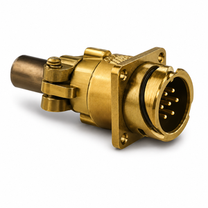 90 Deg Angle connector with cable clamp and telescopic bushing(MG 08F) - Product Image 1