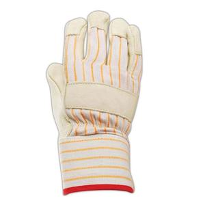 Gants de sécurité en cuir de vachette pleine fleur de haute qualité, logo personnalisé, gants de travail robustes en cuir de vachette pleine fleur - Product Image 1