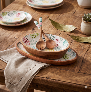 Bols en bois, vaisselle en bois, petit saladier et bol à fruits - Product Image 1