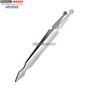 Ball <b>Holder</b> Piercing Reusable CE Certified Manual 4.5 Inch Captive Bead Grabber Holding Tweezer German Stainless Steel Precision - Product Image 3