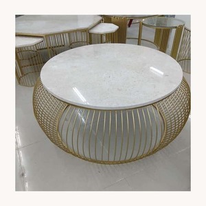 Modern Luxury Marble And Metal <b>Coffee</b> <b>Table</b> Stylish Customized New Arrival Elegant Designer Furniture <b>Coffee</b> <b>Table</b> - Product Image 4