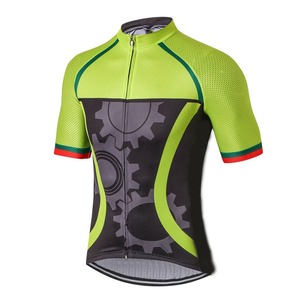Jersey de Ciclismo Personalizado para Hombre, Ligero, Elástico, Transpirable, Cómodo, de Poliéster, con Costuras Frontales sin Costuras, Manga Corta - Product Image 1