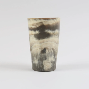 Super Quality Natural Cow and Ox Horn Glass Cup with Brass Rim Customized Size and Exotic Ware Economically Priced Wine Mugs - Product Image 1