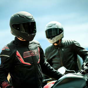 Casque de moto intégral RF-1400 avec visière transparente, coque en fibre de verre et doublure protectrice en EPS - Product Image 6