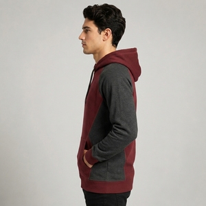 Sweat à capuche d'hiver pour homme de qualité supérieure - Tissu en polaire doux, écologique et respirant, construction durable, coupe confortable - Product Image 3