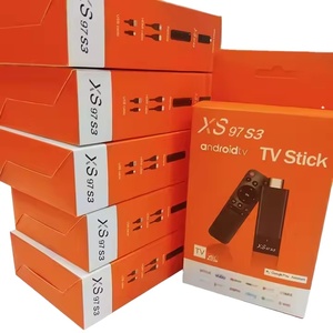 แท่งทีวีแอนดรอยด์4K S3 XS97เทคโนโลยีอัจฉริยะ HD ทีวี dongle แอนดรอยด์10ทีวี donwinner ALLWINNER H313