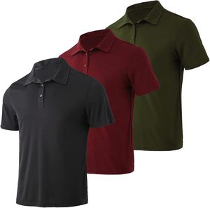 STELLAR Street Style Short Sleeve Team Wear Solid Front Breathable Dobby Fabric Moisture-Wicking Athletic Men's Polyester/Cotton - Product Image 2
