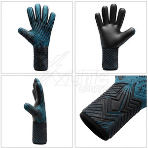 Gants d'entraînement de football avec grip en caoutchouc, respirants, à doigts complets, antidérapants, gants de gardien de but professionnels pour les matchs de football - Product Image 3