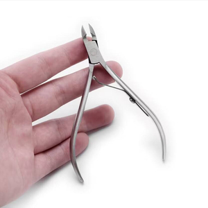 Easy Grip Stainless Steel Thick Finger Toe <b>Nail</b> Clippers for Seniors Wide Jaw Opening Curved/Straight Blade Durable <b>Nail</b> <b>Tool</b> - Product Image 4