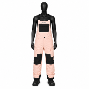 <b>Waterproof</b> Breathable Women's Ski Bib Pants Windproof Insulated Winter Snowboard <b>Overalls</b> Outdoor Sports Custom Skiing Trousers - Product Image 1