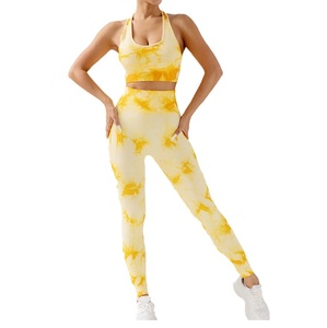 Conjunto Deportivo para Mujer de 2 Piezas, Bra Deportivo y Leggings, Ropa Deportiva, Traje para Correr, Fitness, Pilates y Ejercicio - Product Image 1