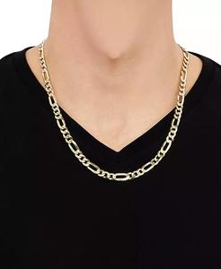 สร้อยคอโซ่ Figaro Link 22 "ชุบทอง18K หรือเงินสเตอร์ลิง | Macy's - Product Image 2