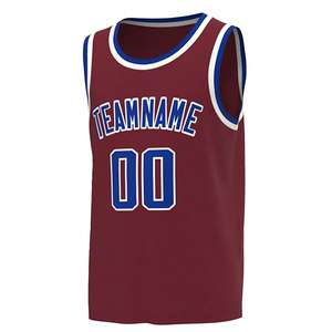 Camiseta de Baloncesto Personalizada con Nombre de Equipo y Número 00, Azul Degradado, Malla sin Mangas, Cuello Redondo, Chaleco Deportivo Unisex para Adultos, Impresión Sublimada - Product Image 3