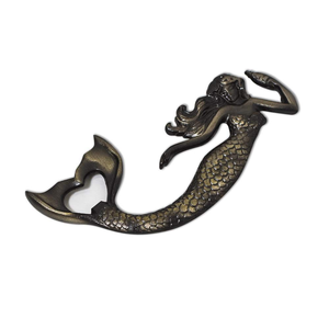Ouvre-bouteille en laiton, ouvre-bouteille en métal avec finition décorative vintage, outil d'ouverture de bouteille manuel réutilisable pour la maison et le bar - Product Image 1