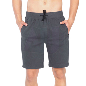 Woven Canvas Mid Elastic Waist <b>Mens</b> <b>Shorts</b> Lightweight Breathable Polyester/Cotton Casual Summer Solid Eco-friendly Front Logo - Product Image 1
