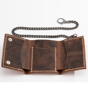 Custom Genuine Leather Tri Fold <b>Wallet</b> <b>Men</b> Top Grain Leather Card Holder Vintage Handcrafted <b>Small</b> <b>Wallet</b> LTW-0168 - Product Image 6